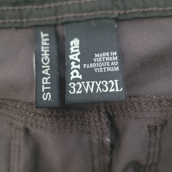 prAna Men's Stretch Zion Pant II 32x32L Straight Fit Gorpcore - Picture 3 of 11